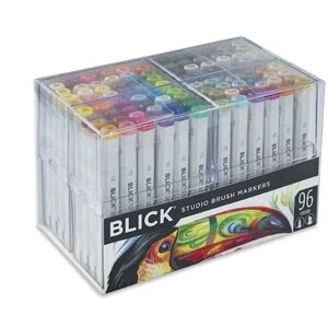 Studio Brush Markers - 96 Vibrant Colors